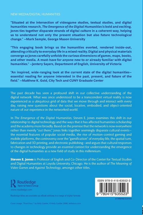 Produktbild: The Emergence of the Digital Humanities