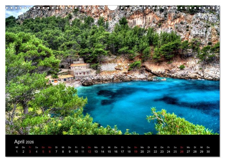Produktbild: Mallorca 2026 - Einblicke (Wandkalender 2026 DIN A3 quer), CALVENDO Monatskalender