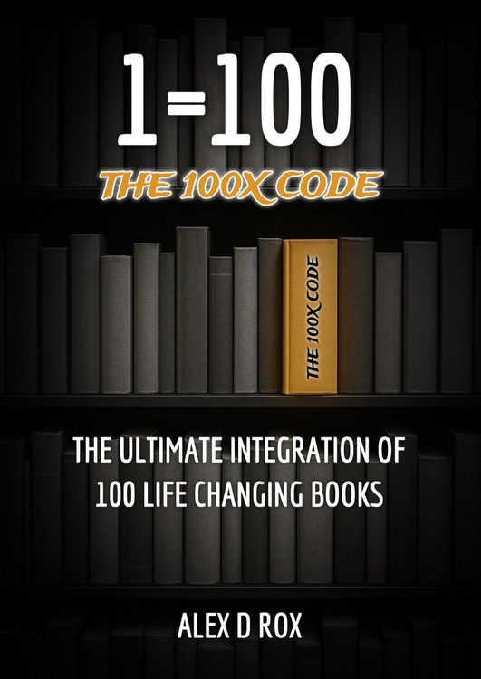 Produktbild: One Equals Hundred: The 100X Code  The Ultimate Integration of 100 Life Changing Books