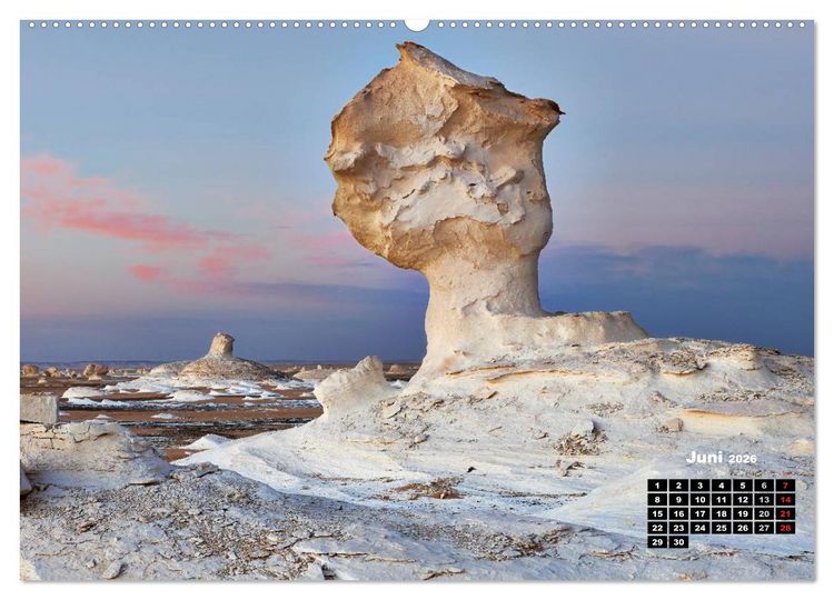 Produktbild: &Auml;gypten &ndash; westliche W&uuml;sten (hochwertiger Premium Wandkalender 2026 DIN A2 quer), Kunstdruck in Hochglanz