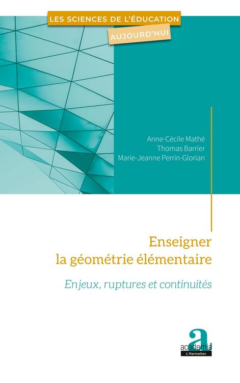 Produktbild: Enseigner la g&eacute;om&eacute;trie &eacute;l&eacute;mentaire