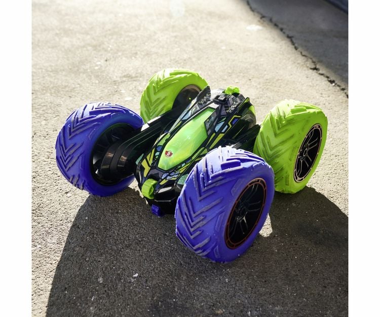 Dickie TOYS Ferngesteuertes Auto Cyber Flip 1:18 schwarz/blau/grün 22cm  kaufen