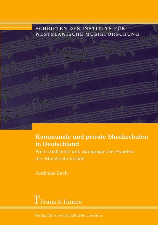 Produktbild: Kommunale und private Musikschulen in Deutschland