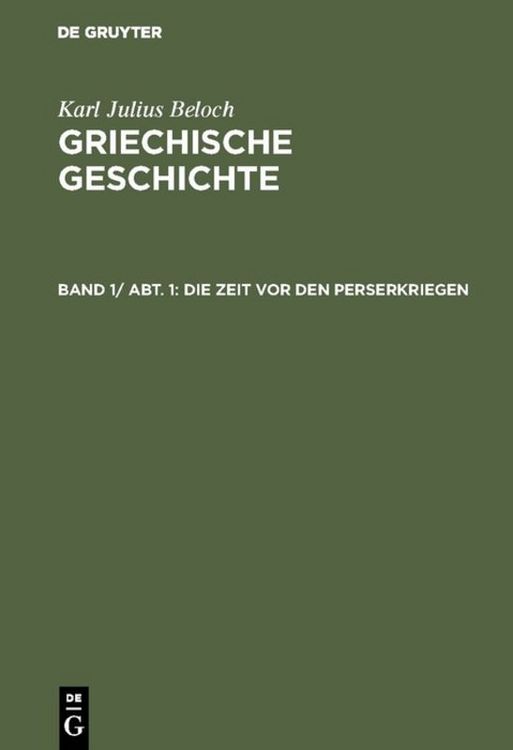Produktbild: Die Zeit vor den Perserkriegen