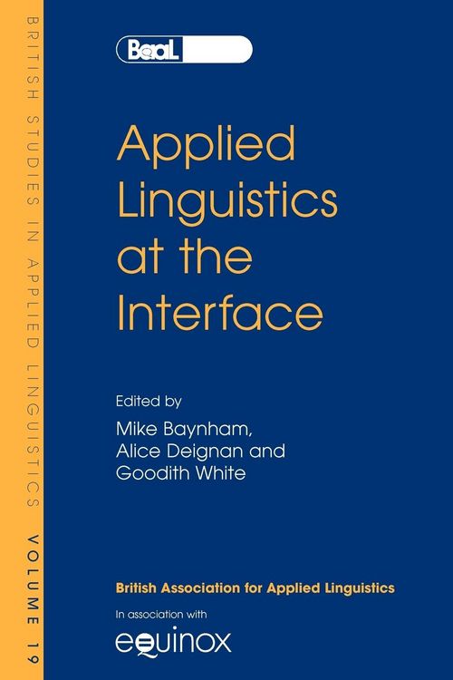Produktbild: Applied Linguistics At The Int
