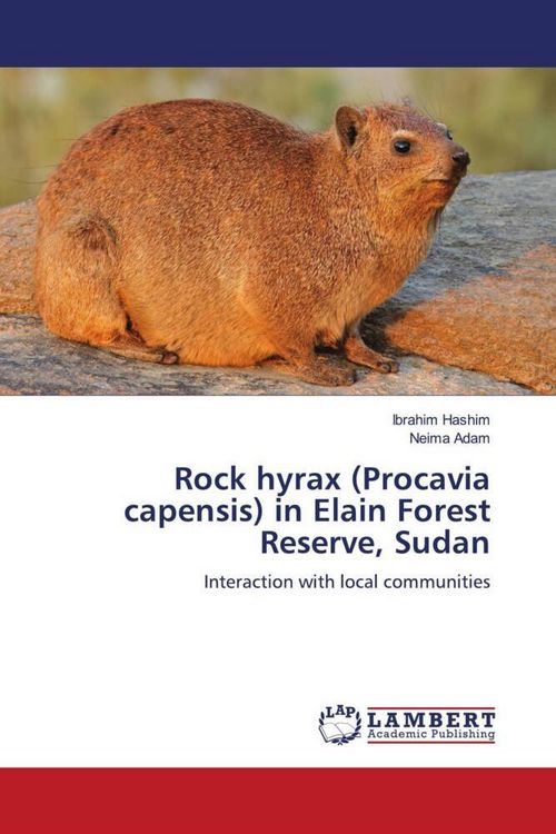 Produktbild: Rock hyrax (Procavia capensis) in Elain Forest Reserve, Sudan