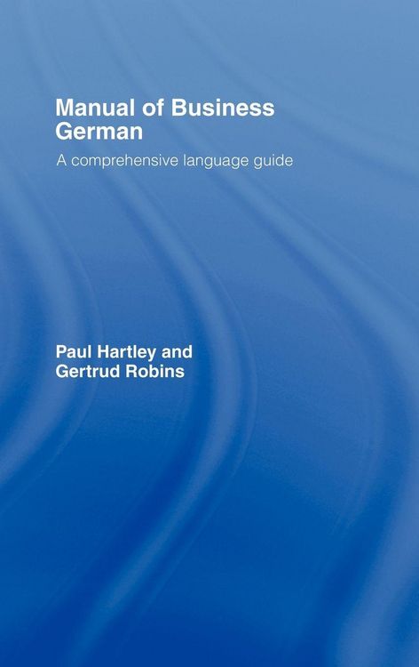 Produktbild: Manual of Business German