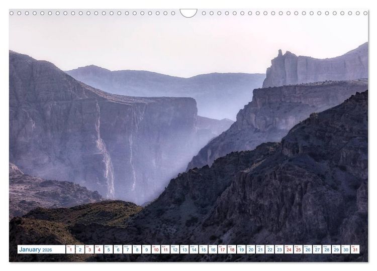 Produktbild: Oman (Wall Calendar 2026 DIN A3 landscape), CALVENDO 12 Month Wall Calendar