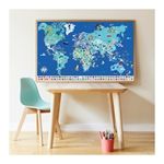 Produktbild: POPPIK - Lernposter & Sticker Flaggen der Welt