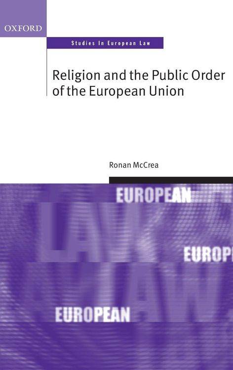 Produktbild: RELIG & PUBLIC ORDER EUROP UNION OSEL C