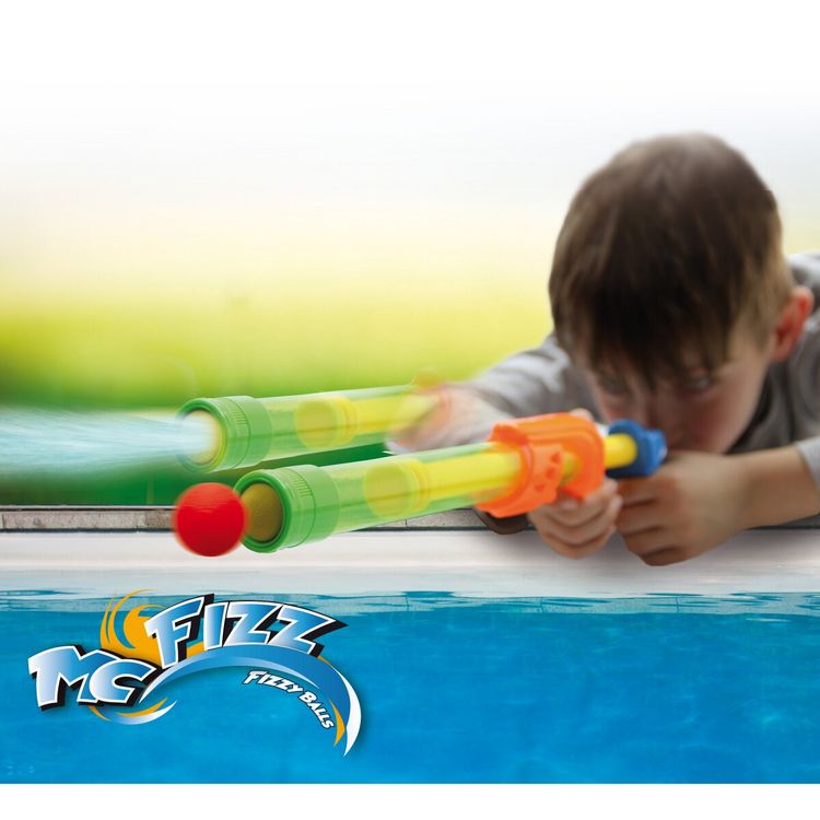 Produktbild: Mc Fizz Wasserpistole Fizzy Balls gr&uuml;n 2in1