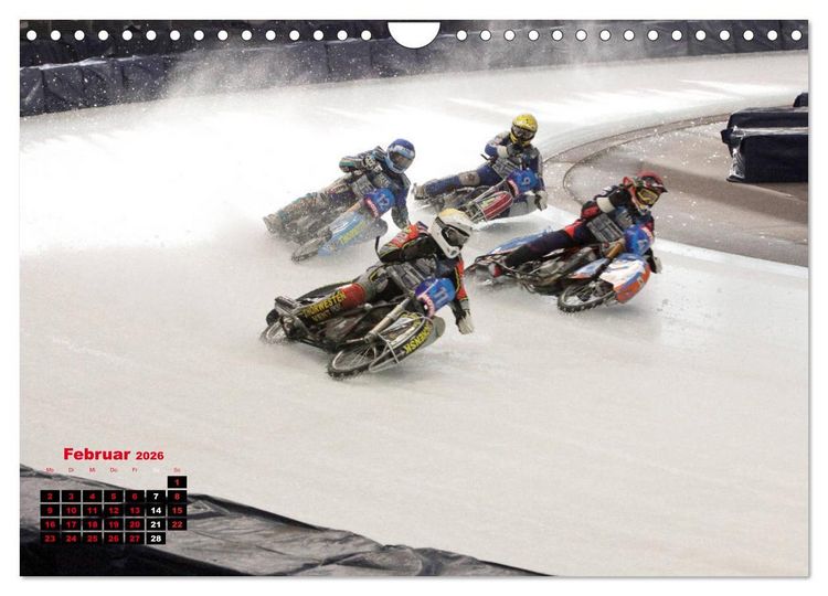 Produktbild: Ice Speedway (Wandkalender 2026 DIN A4 quer), CALVENDO Monatskalender