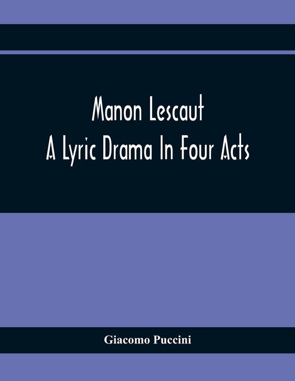 Produktbild: Manon Lescaut