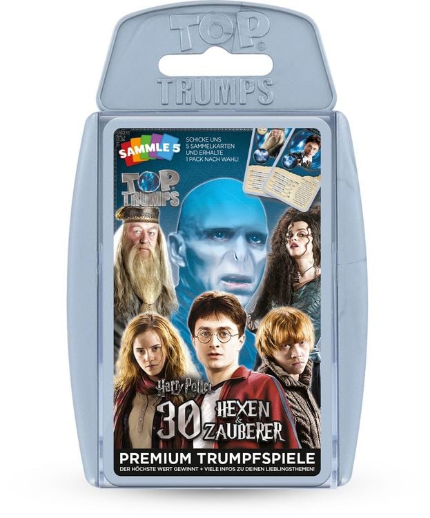 Produktbild: Top Trumps Harry Potter 30 Hexen und Zauberer