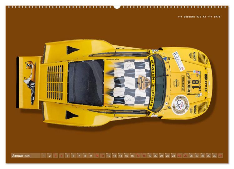 Produktbild: Tourenwagen Classics (hochwertiger Premium Wandkalender 2026 DIN A2 quer), Kunstdruck in Hochglanz