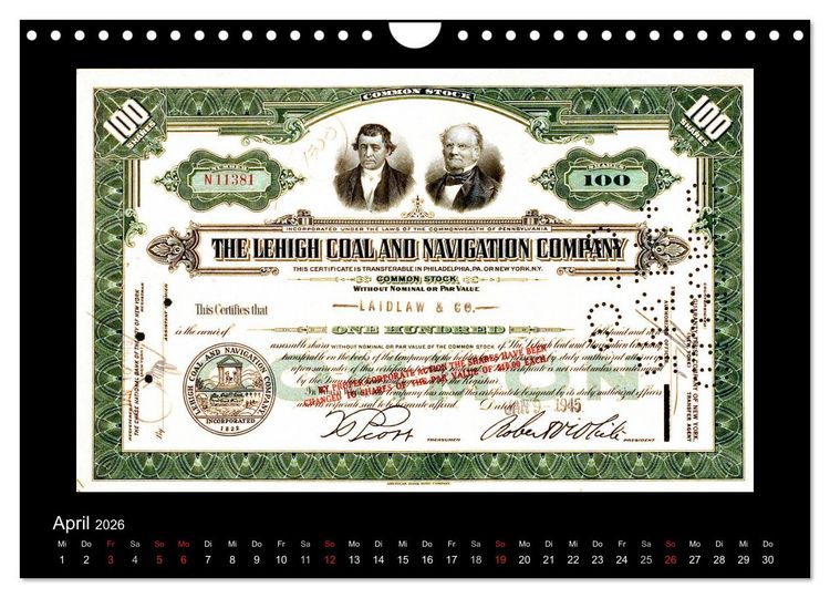 Produktbild: Vergangene Werte (Wandkalender 2026 DIN A4 quer), CALVENDO Monatskalender