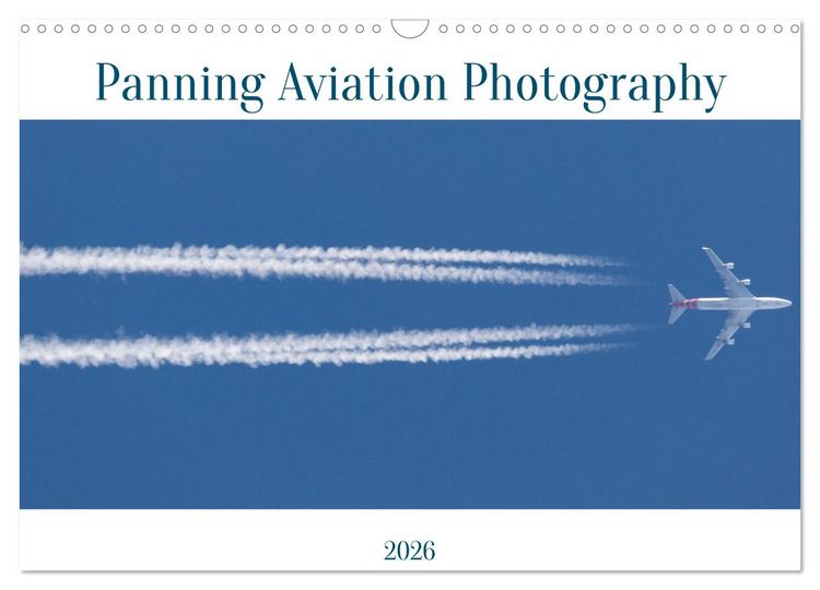 Produktbild: Panning Aviation Photography (Wall Calendar 2026 DIN A3 landscape), CALVENDO 12 Month Wall Calendar