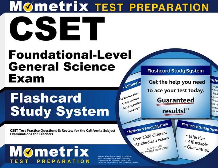 Produktbild: CSET Foundational-Level General Science Exam Flashcard Study System