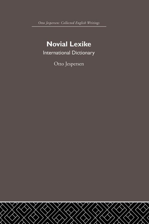 Produktbild: Novial Lexike