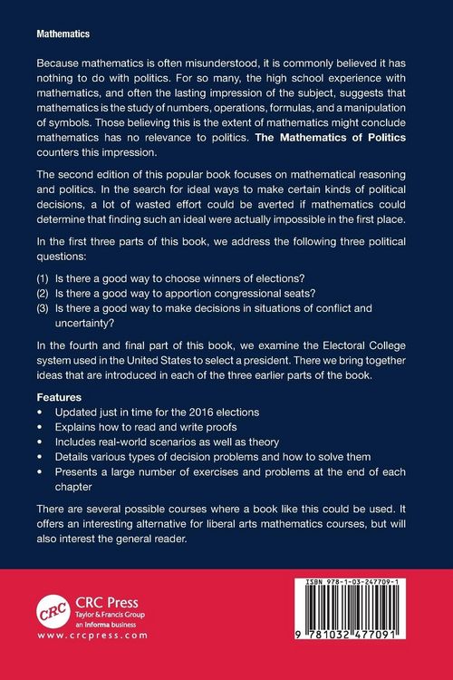 Produktbild: The Mathematics of Politics