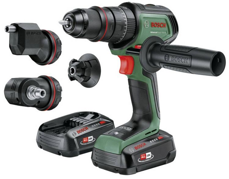Produktbild: Bosch Home and Garden AdvancedImpact 18V-80 QuickSnap -Akku-Schlagbohrmaschine