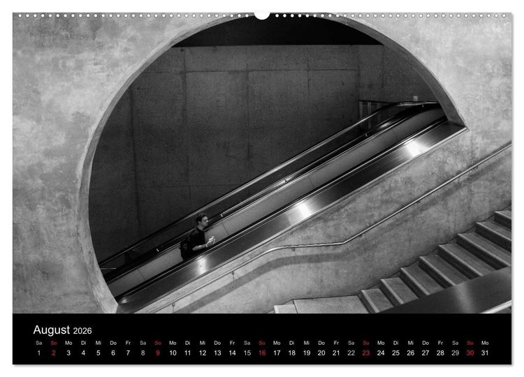 Produktbild: Spontane Fotografie Unterwegs (Wandkalender 2026 DIN A2 quer), CALVENDO Monatskalender