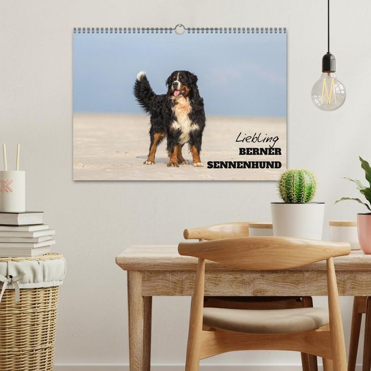Produktbild: Liebling BERNER SENNENHUND (Wandkalender 2026 DIN A3 quer), CALVENDO Monatskalender