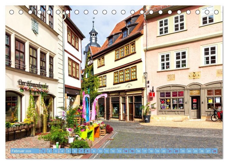 Produktbild: Residenzstadt Gotha - Reise durch das sch&ouml;ne Th&uuml;ringen (Tischkalender 2026 DIN A5 quer), CALVENDO Monatskalender