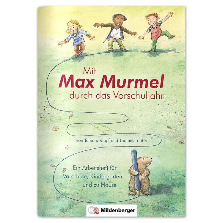 Produktbild: Mit Max Murmel durch das Vorschuljahr. Arbeitsheft