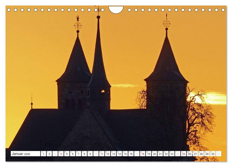 Produktbild: Die Wetterau - Landschaft und Kultur (Wandkalender 2026 DIN A4 quer), CALVENDO Monatskalender