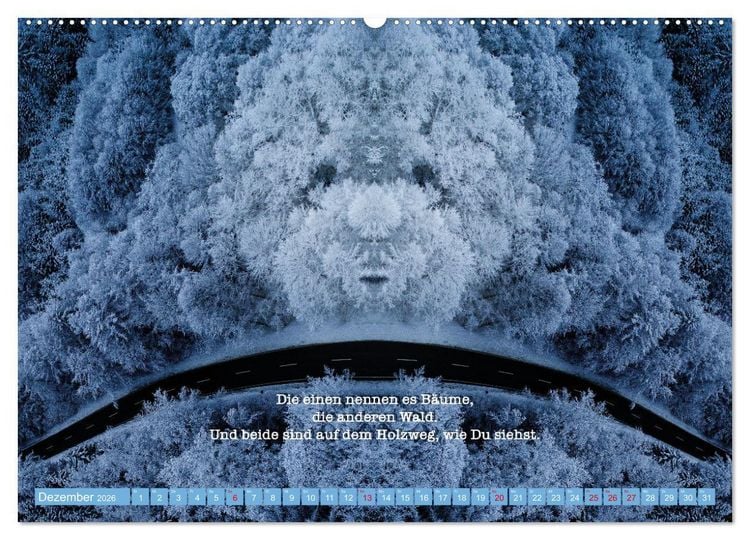 Produktbild: Rollentausch &ndash; Bebilderte Wortspielereien (Wandkalender 2026 DIN A2 quer), CALVENDO Monatskalender