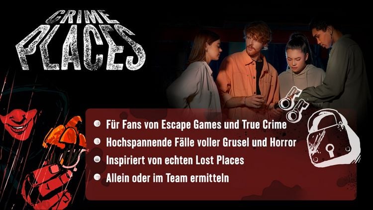 Produktbild: Crime Places. Bar der D&auml;monen