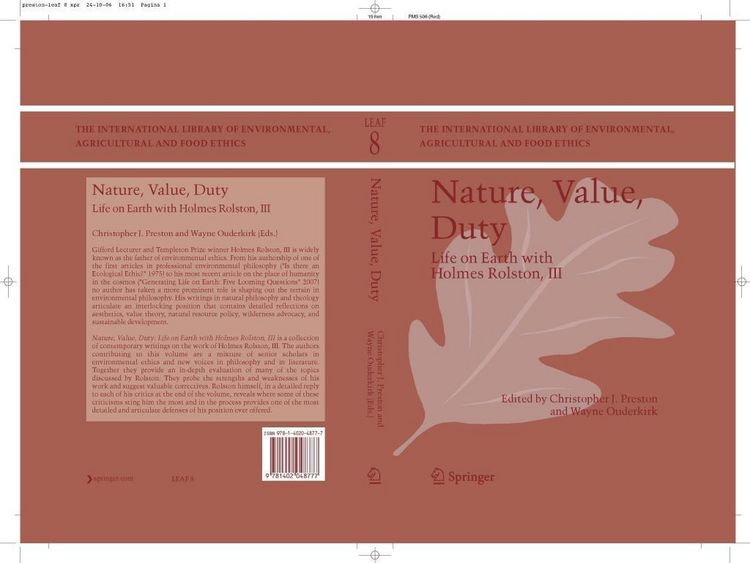 Produktbild: Nature, Value, Duty