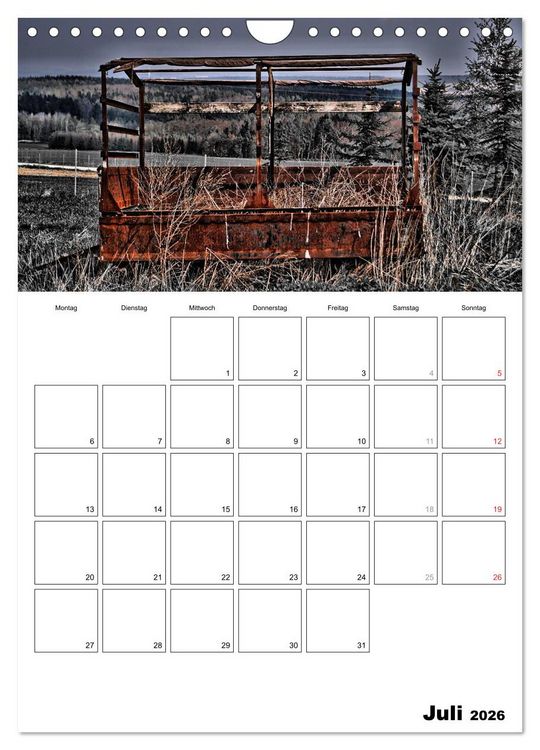 Produktbild: schwarz/wei&szlig; trifft farbe - DEIN TERMINKALENDER / Planer (Wandkalender 2026 DIN A4 hoch), CALVENDO Monatskalender