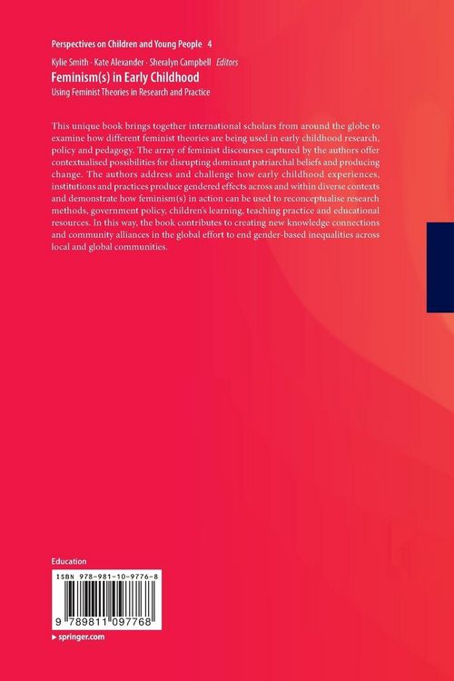 Produktbild: Feminism(s) in Early Childhood