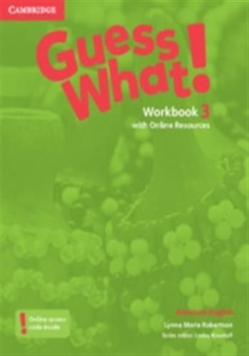 Produktbild: Guess What! American English Level 3 Workbook with Online Resources