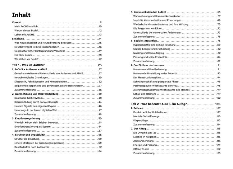 Produktbild: Leben mit AuDHS
