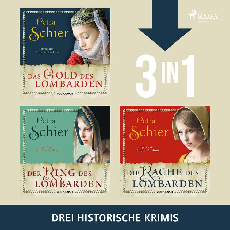 Produktbild: Das Gold des Lombarden, Der Ring des Lombarden & Die Rache des Lombarden