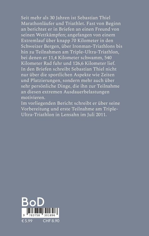 Produktbild: Triple-Ultra-Triathlon Lensahn 2011