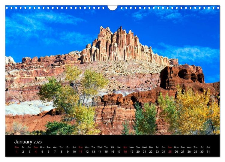 Produktbild: USA - National Parks (Wall Calendar 2026 DIN A3 landscape), CALVENDO 12 Month Wall Calendar