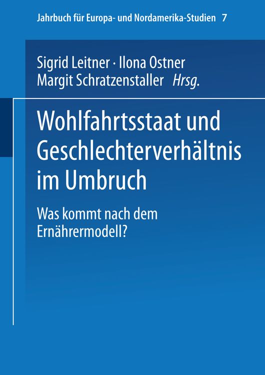Produktbild: Wohlfahrtsstaat und Geschlechterverhältnis im Umbruch