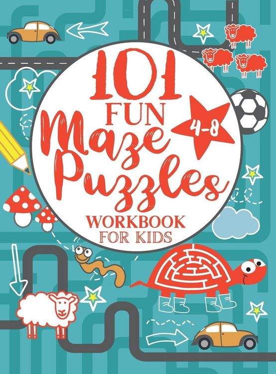 Produktbild: Maze Puzzle Book for Kids 4-8