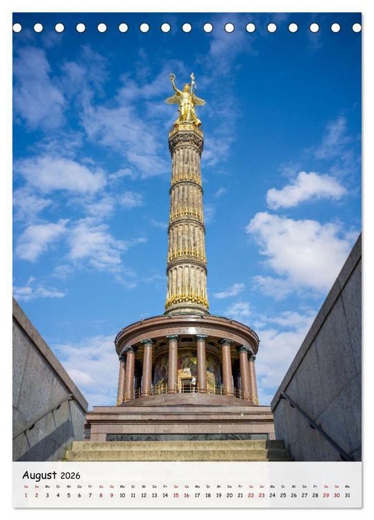 Produktbild: Berlin - Mitten drin! (Tischkalender 2026 DIN A5 hoch), CALVENDO Monatskalender