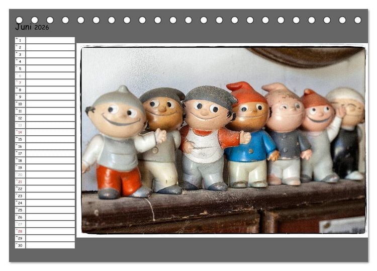 Produktbild: Der Charme der 60er Jahre (Tischkalender 2026 DIN A5 quer), CALVENDO Monatskalender