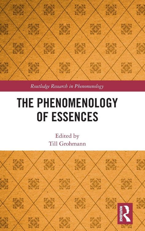 Produktbild: The Phenomenology of Essences