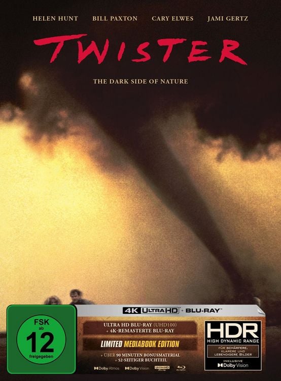 Produktbild: Twister - Limited Mediabook Edition (4K Ultra HD) (+ remastered Blu-ray)