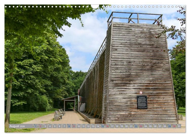 Produktbild: L&uuml;neburg - Eine mittelalterliche und romantische Hansestadt (Wandkalender 2026 DIN A3 quer), CALVENDO Monatskalender