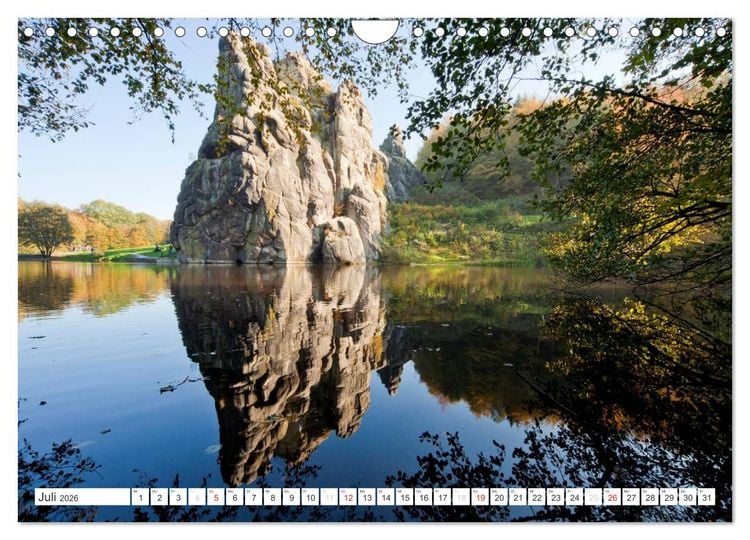 Produktbild: Nordrhein-Westfalen (Wandkalender 2026 DIN A4 quer), CALVENDO Monatskalender