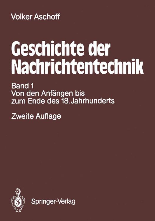 Produktbild: Geschichte der Nachrichtentechnik