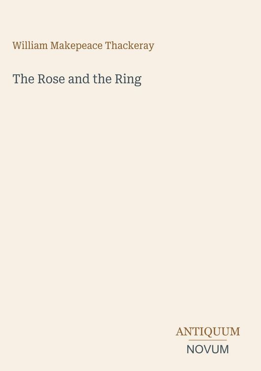 Produktbild: The Rose and the Ring